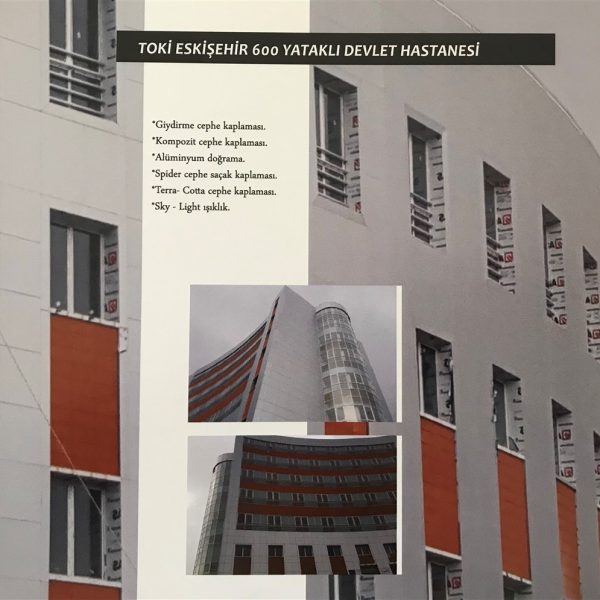 ESKİŞEHİR 600 YATAKLI HASTANE PROJESİ