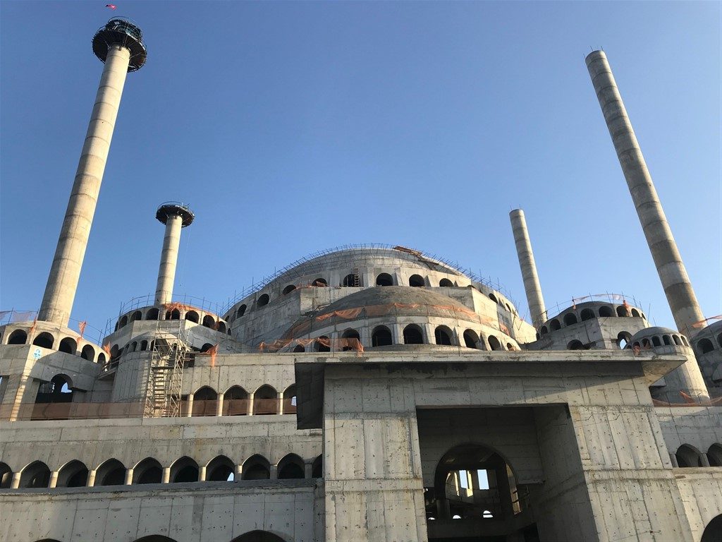 İzmir Ulu Camii Minare Çelik Merdiven Projesi