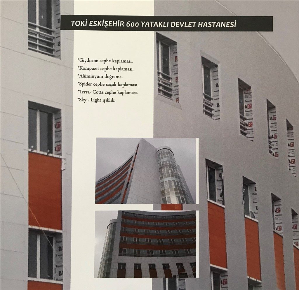 ESKİŞEHİR 600 YATAKLI HASTANE PROJESİ